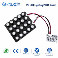 Carte de circuit imprimé LED SMD avec puces LED, module PCBA LED IR personnalisé OEM pour caméra de sécurité, surveillance de vision nocturne
