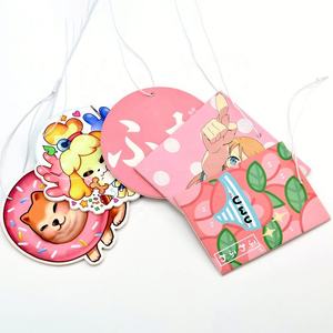 Fabricants de désodorisants 2Mm Parfum en papier citron personnalisé désodorisant de voiture suspendu avec votre propre logo - Product Image 2