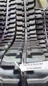 Meilleure vente chenille en caoutchouc pour moissonneuse mini chenille en caoutchouc pour excavatrices - Product Image 3