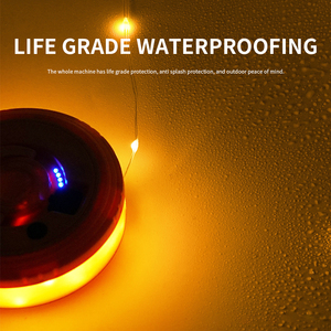 Cắm trại chuỗi ánh sáng có thể thu vào cắm trại chuỗi đèn không thấm nước vườn đĩa ánh sáng cho lều trang trí nội thất - Product Image 3