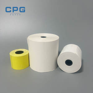 Rouleau de papier thermique de caisse 80x60mm 55gsm sans phénol, qualité supérieure, pour supermarché et TPV, directement de l'usine - Product Image 1