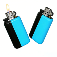 Briquet USB rechargeable OEM personnalisé, sans flamme, pour cigarettes et bougies de barbecue, cadeaux d'affaires, design classique, vente en gros