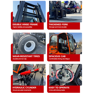 מלגזה מפרקית חדשה מדגם 3.5 טון, 4X4 דיזל הידראולית, רדיוס סיבוב קטן לכל סוגי השטחים הקשים - Product Image 5