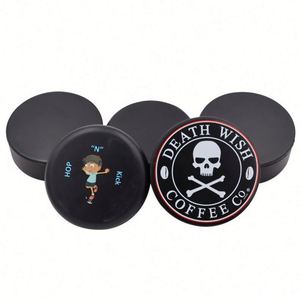 Balle anti-stress en mousse PU personnalisée avec logo, forme puck de hockey, jouets anti-stress, anti-stress Huckey, cadeaux promotionnels publicitaires - Product Image 5