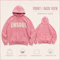 Maßgefertigte Premium Vintage Gewaschene Übergroße Kapuzenpullover 450g/m² Weiß Applikation Buchstaben-Logo Hotfix Strass Pullover Street Sweatshirt