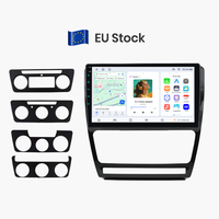 Junsun 2 Din Android Bluetooth CarPlay Radio Mobil Untuk SKODA Octavia 2 A5 2008-2013 Sistem Navigasi GPS Mobil Pemutar Multimedia