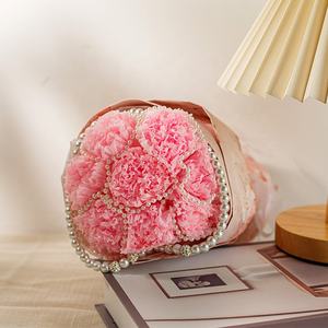 Cadeau pour la fête des mères, bouquets <span class=keywords><strong>de</strong></span> chrysanthèmes, cadeaux haut <span class=keywords><strong>de</strong></span> gamme, fleurs séchées, fleurs naturelles, fleurs conservées, bouquets prêts à être livrés - Product Image 3