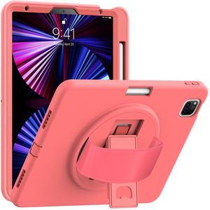 Housse de tablette robuste pour <span class=keywords><strong>iPad</strong></span> Pro 11 12.9 <span class=keywords><strong>Air</strong></span> 10.9 pouces iOS et tablette PC avec dragonne - Product Image 3