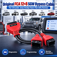 Adaptateur Autel FCA 12+8 pour Chrysler SGW, câble de bypass pour Chrysler, Jeep, Dodge, Ram, Fiat, programme de diagnostic OBD2