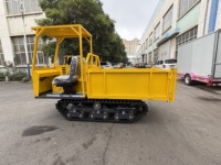 Mini-dumper à transmission à variation continue, dumper chenillé diesel, dumper chenillé personnalisé pour la montagne