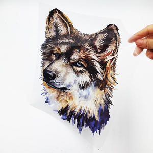 Trasferimenti Termici Personalizzati con Animali Lupo <span class=keywords><strong>Tigre</strong></span> Leopardo Leone, Stampa DTF su Pellicola Trasparente in Materiale PET per Magliette - Product Image 5