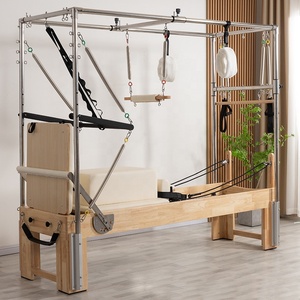 Studio/Home 2025 New thân thiện với môi Pilates reformers sồi Cadillac 3 trong 1 cơ thể Thiết bị tập thể dục nhà máy bán hàng trực tiếp giá tốt nhất - Product Image 5