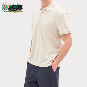 Polo de Alta Calidad para Hombre, Manga Corta, Tejido de Punto, Casual, Transpirable, Cómodo, Logotipo Personalizado, Fabricación OEM, Venta al Por Mayor, Moda - Product Image 2