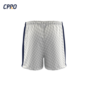 Eccellente Design all'ingrosso nuovo Design personalizzato resistenza all'acqua poliestere pantaloncini sportivi elasticizzati calcio set - Product Image 3