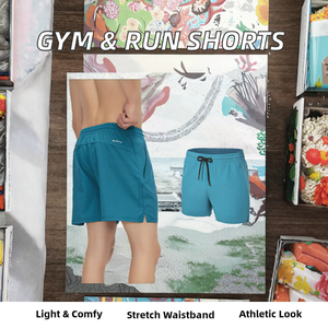 High Quality Eco-Friendly <b>Men's</b> Compression Sweat Workout <b>Shorts</b> Solid Custom Athletic Sports Gym Basketball Elastic Waist - Product Image 3