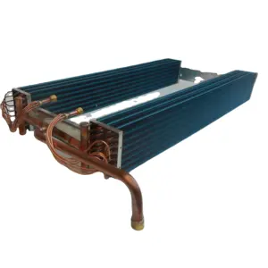 Auto Ac Refrigeration copper tube aluminum fin Evaporator