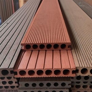 Cubierta de piscina impermeable, suelo de terraza de plástico de madera, suelo de jardín al aire libre, azulejos de cubierta entrelazados - Product Image 3