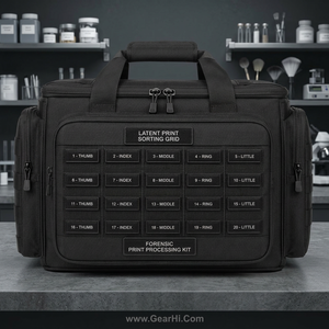 Sacs de tri pour empreintes latentes sur scène de crime en nylon Cordura 1000D renforcé résistant à l'eau pour le traitement d'empreintes forensiques - Product Image 3
