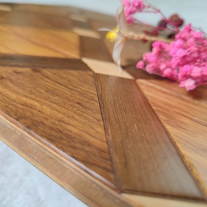 Khối Sàn Gỗ Cứng Cổ Điển Chống Thấm Nước Kiểm Tra Sàn Sàn Gỗ Lát Sàn - Product Image 4