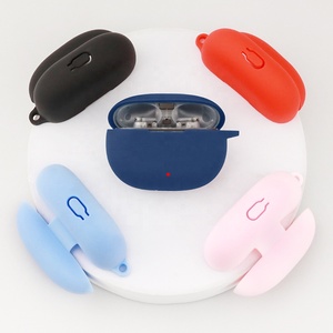 Estuche de auriculares de TPU de silicona personalizado para <span class=keywords><strong>Beats</strong></span> Studio <span class=keywords><strong>Buds</strong></span> + Estuche protector de auriculares inalámbricos con accesorio de llavero - Product Image 1