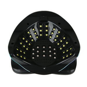 Lampe à ongles colorée à main grillée 57 perles de lampe bicolore lampe à ongles à induction automatique - Product Image 6