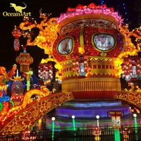 Neue Neujahrsdekoration Outdoor Große Chinesische Laternenfest-Show mit LED-Beleuchtung zum Verkauf
