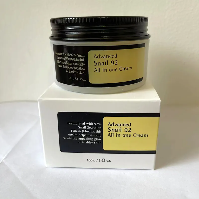 Advanced All In One Snail Cream Repair and Soothes Moisturizing Anti Aging Korean 92% Snail Snail Cream