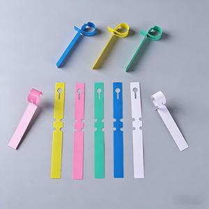 Paquete de 100 Etiquetas Impermeables para Jardinería, Etiquetas para Marcar Plantas y Flores, Etiquetas Colgantes para Árboles y Plántulas, Etiquetas de Anillo de Plástico - Product Image 2
