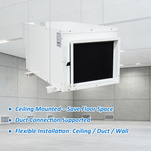 <span class=keywords><strong>Deshumidificador</strong></span> Industrial Eléctrico de Techo de Alta Capacidad y Ahorro Energético de 150L para Invernaderos y Almacenes - Product Image 3