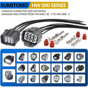 6189-0134 6181-0075 S-umitomo водонепроницаемый Женский 8-позиционный разъем B18B ECU OBD1 - Product Image 5