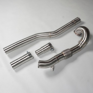 Custom SS304 Exhaust Downpipe for Audi S3 2015-2019 2.0T Premium Exhaust Pipes for Enhanced Power and Fuel Economy - Product Image 4