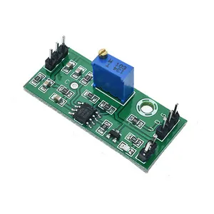 LM393 3.5-24V Voltage Comparator Module High Level Output Analog Comparator Control With LED Indicator