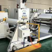 Machine d'extrusion à fente pour colle thermofusible EVA/PE/TPU pour matériaux de chaussures et feuilles de ping-pong, avec extrudeuse