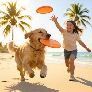 Disco Volador de Silicona Premium para Perros, Resistente a Mordidas, Juguete Interactivo para Lanzar y Recoger, Entrenamiento al Aire Libre, Ejercicio, Juguete para Mascotas - Product Image 4