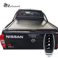 Zolionwil Couverture de lit Tonneau rétractable roulante pour camions pour Nissan Navara Rich D22 D23 Np300 2015