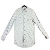 Chemise de travail à manches longues pour homme ZX, boutonnée, multi-poches, Oxford, sans étiquette, résistante aux flammes, Cat 2