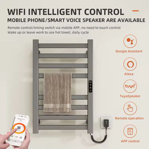 Étagère porte-serviettes électrique intelligente à température constante, installation facile, essentiels pour la salle de bain - Product Image 2