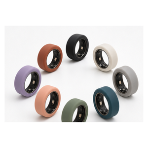 Lot de deux protections de bague pour Oura Ring 4 Gen 3, 8 protections en silicone de tailles variées, ajustement parfait garanti, lavables - Product Image 1