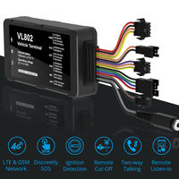 Traceur GPS 4G Jimi VL802, surveillance en temps réel des voitures et camions, application Android, accès web, étanche, antichoc, portable, alertes multiples