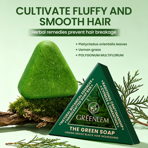 Usman cây bách tự nhiên rắn dầu gội thanh cho tóc tăng trưởng chống rụng tóc Handmade Thảo Dược Chăm sóc tóc xà phòng cho nam giới và phụ nữ - Product Image 3