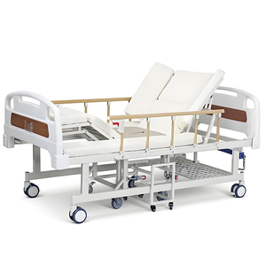 Cama de Hospital Multifuncional con Función de Giro, Cabecera de ABS, Rieles de Aluminio, Cama Médica de Enfermería para Cuidado de Ancianos - Product Image 4