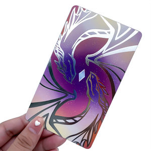 Cartes de <span class=keywords><strong>Tarot</strong></span> Aube Dorée pour les Couples Meilleure Vente en Gros en Couleur Violet Magique Amour Brillant - Product Image 6