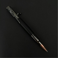 Stylo tactique de luxe en métal AP New Bullet Shaped Bolt Action, forme de balle