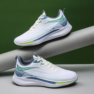 Sneakers Casual da Uomo alla Moda per Primavera, Estate e Autunno, Traspiranti in Maglia, Comode Espadrillas con Lacci, Scarpe da Jogging - Product Image 3