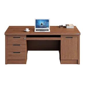 Honsoar Wooden Boss Executive Table Customized Fancy Design Table Modern Furniture