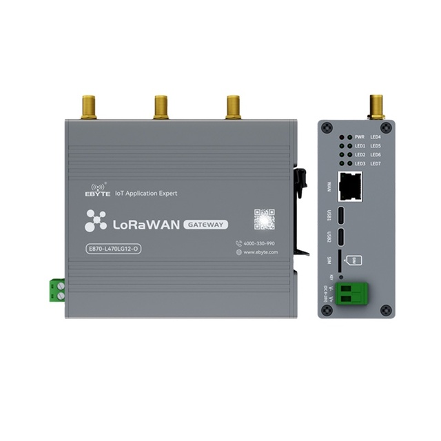 EBYTE ODM E870 O Series LoRaWAN Gateway Industrial-grade Multi-channewireless Gateway Half-duplex LoRa 470/868/915MHz 27dBm 3km