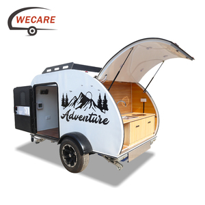 ECARE-remolque de viaje pequeño, caravana estándar australiana, miniremolque todoterreno en forma de lágrima - Product Image 1