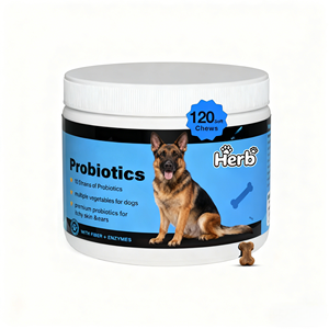 Golosinas Masticables Probióticas para Perros para la Salud Intestinal y el Apoyo Inmunológico, Absorción Rápida - Golosinas Masticables Probióticas para Perros - Product Image 1