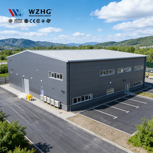 Bâtiment industriel préfabriqué en acier galvanisé de technologie avancée avec une durée de vie de 50 ans pour atelier et entrepôt - Product Image 1