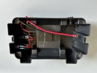 Caja de Plástico DC12V 24V con Puertos USB y Encendedor, Caja de Batería con Accesorios de Alimentación para Exteriores